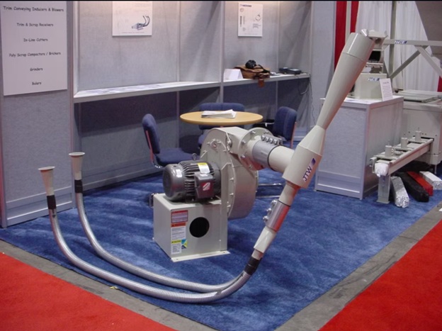 How Automated Scrap Conveying Improves Extrusion Line Efficiency